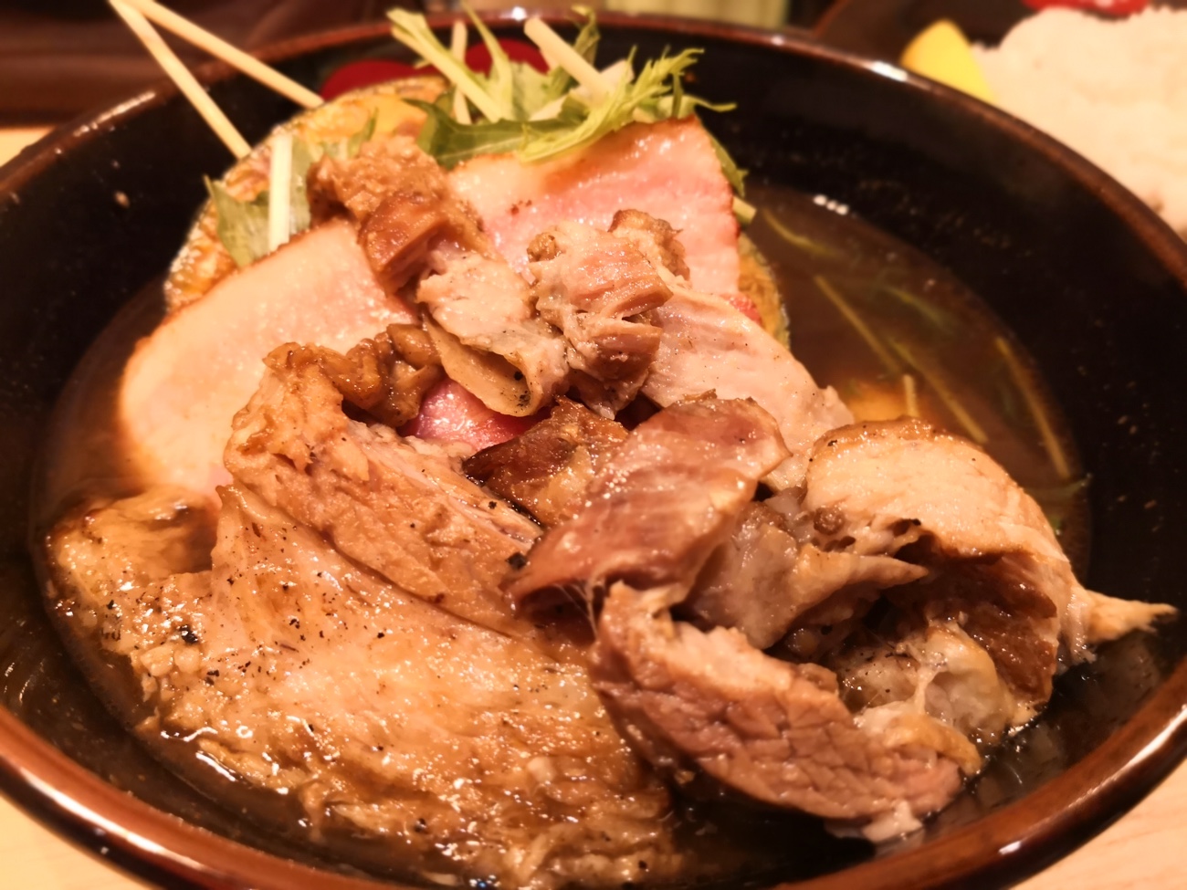 角煮スープカレーがおすすめ　北海道スープカレーSuage（すあげ）渋谷店