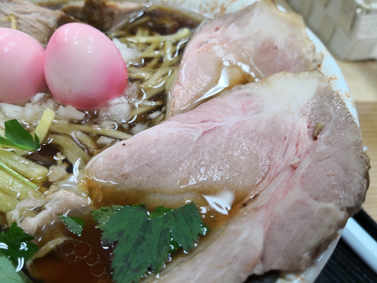 浦和仮麺のレアチャーシュー
