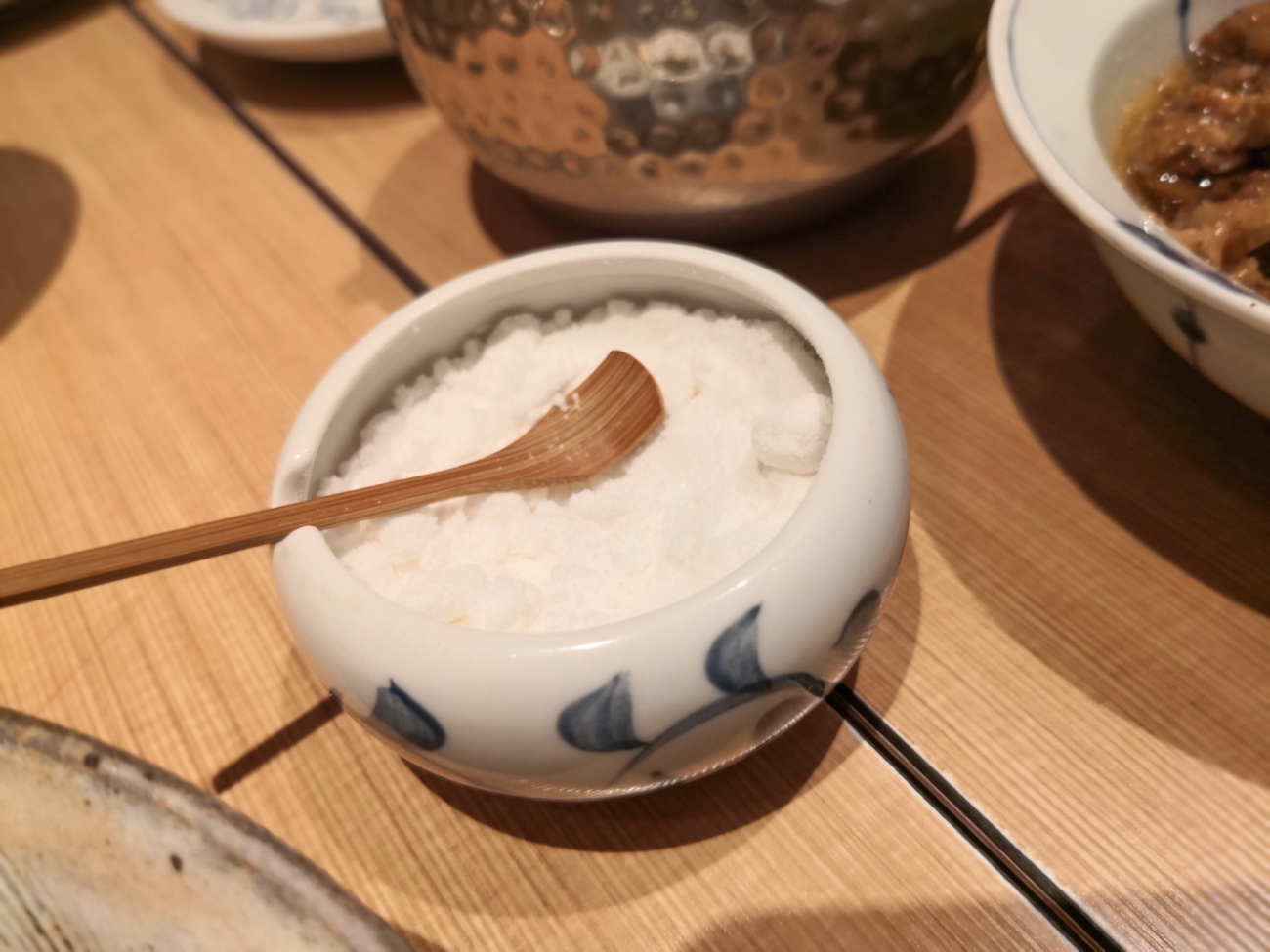 塩で食べたい羽田空港とんかつかつ仙　調味料メニュー
